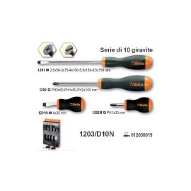 Witte 328423 - Punta Cacciavite A Striscia PH3, 10 X 25 Mm, Nitruro Di Titanio - 2