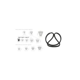 Cinghie A Cuneo Sezione Z: Misure Z17-Z79 (10x6 Mm) Lunghezza 450-2440 Mm, Per Trasmissioni Industriali