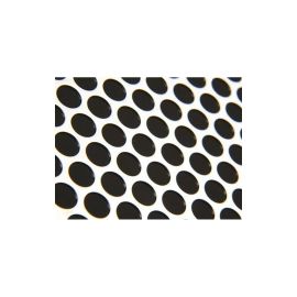LAMIERA INOX AISI 304 FORATA SPESSORE 1 MM Diametro Foro 5 Mm Lif105