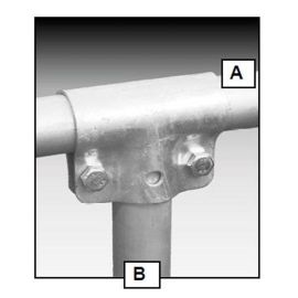 Confezione 4 Morsetti A Bullone A T Dixon Originali 2-1/2" In Acciaio Inox - STBC250