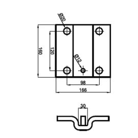 Piastra Di Adattamento Per Blizzard Sostituzione Milord GENIUS 737001 - Foto 9