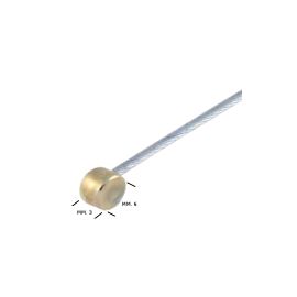 Cavo Di Sicurezza Intrecciato Burg-Wächter 12mm X 1.2m - Doppio Anello In Acciaio Con Rivestimento Vinile | Per Bici E Attrezzature - Foto 6