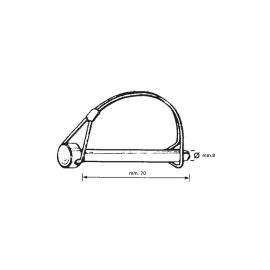 Tubo 25 Mm Set Tappi In Gomma Silicone A Inserimento - Per Fori E Tubi Da 2, 5 A 30 Mm, Chiusura A Scatto, Protezione Bordi Tappi A Scatto Per Tubi - Foto 6