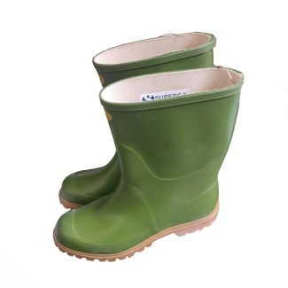 TRONCHETTO GOMMA VERDE SUPERGA N°39 SUOLA CARRARMATO