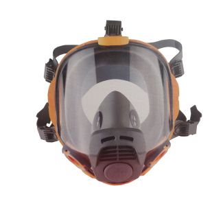 MASCHERA A PIENO FACCIALE IN SILICONE A 2 FILTRI