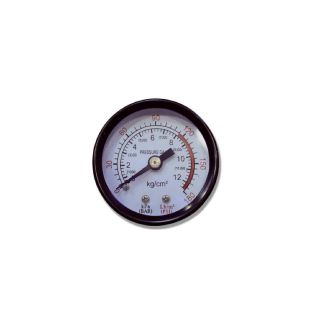 MANOMETRO A SECCO DM. 63 MM. SCALA 0-12 CON FILETTO DA 1/4'