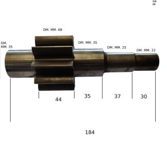 INGRANAGGIO CONDUTTORE PER POMPA RI BALT.LT 110. AD ESAURIMENTO.