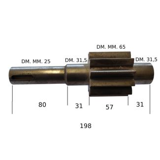 INGRANAGGIO CONDUTTORE  AM 100 PER POMPA AP1000