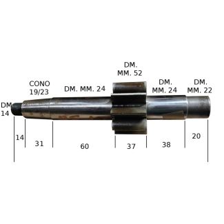 INGRANAGGIO CONDUTTORE PER POMPA OLEODINAMICA IN ALLUMINIO CPL 46  LT. AD ESAURIMENTO.