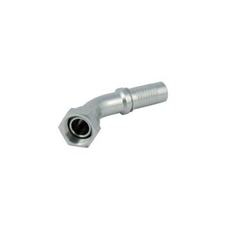 RACCORDO A PRESSARE FEMMINA 1/4' GAS A 45° PER TUBO 1/4' R2