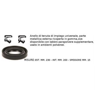 ANELLO TENUTA  230 200 15