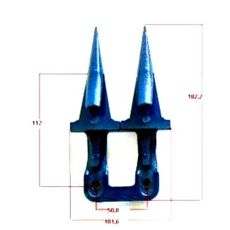 DENTE PARALAMA SEMIFITTO ADATTABILE B.C.S.CON PIASTRINA. CODICE ORIGINALE 59027624