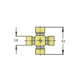 CROCIERA CARDANICA MM. 19X52