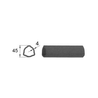 TUBO CARDANICO TRIANGOLARE INTERN0 'D' MM. 45 X 4