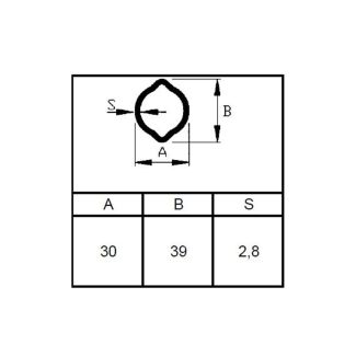 TUBO CARDANICO A LIMONE WS ESTERNO 0A (30 x 39)