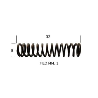 AD ESAURIMENTO MOLLA PER RULLINO LIMITATORE EFK93R. COD. ORIGINALE 043477E.