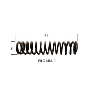 MOLLA PER RULLINO LIMITATORE EFK93R. COD. ORIGINALE 043477E.