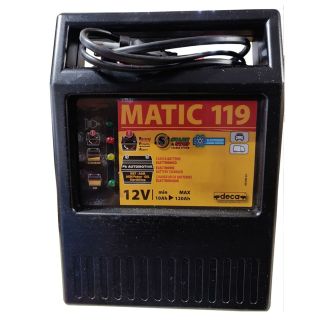 CARICABATTERIA  AUTOMATICO MATIC 12 V  MIN 10 Ah MAX 120 Ah