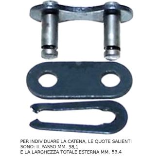 GIUNZIONE SEMPLICE 1'1/2 X 25,4