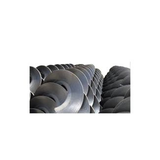 SPIRALE CONTINUA DX. DM. EST. MM.160. PASSO MM. 160. DM. INT. MM. 48,3. MT. 3