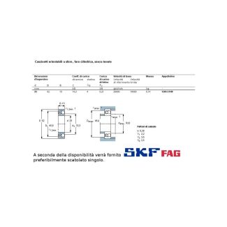 25 52 15 CUSCINETTO MARCHIO SKF O FAG