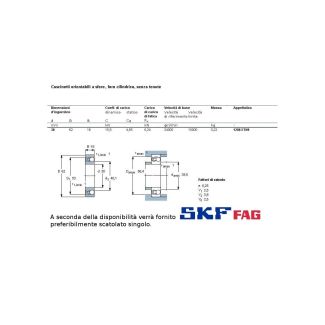 30 62 16 CUSCINETTO MARCHIO SKF O FAG