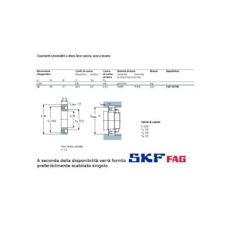 35 80 21 CUSCINETTO MARCHIO SKF O FAG