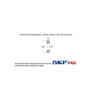 60 130 31 CUSCINETTO MARCHIO SKF O FAG CONICI ALTA TOLLERANZA