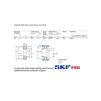 55 90 11 CUSCINETTO MARCHIO SKF O FAG