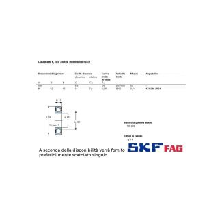 25 52 15 CUSCINETTO MARCHIO SKF