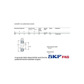 40 80 18 CUSCINETTO MARCHIO SKF O FAG