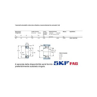 15 35 14 CUSCINETTO MARCHIO SKF O FAG