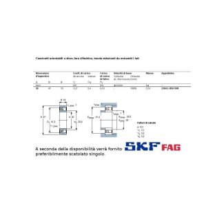 20 47 18 CUSCINETTO MARCHIO SKF O FAG