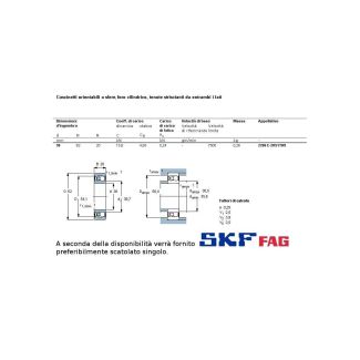 30 62 20 CUSCINETTO MARCHIO SKF O FAG