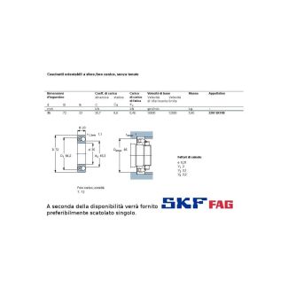 35 72 23 CUSCINETTO MARCHIO SKF O FAG