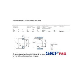 35 72 23 CUSCINETTO MARCHIO SKF O FAG