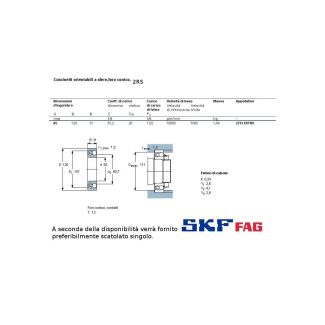 65 120 31 CUSCINETTO MARCHIO SKF O FAG