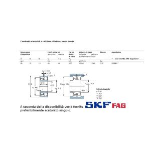 25 52 18 CUSCINETTO MARCHIO SKF O FAG