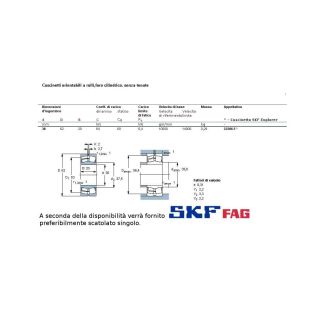 30 62 20 CUSCINETTO MARCHIO SKF O FAG