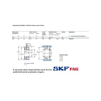 40 80 23 CUSCINETTO MARCHIO SKF O FAG