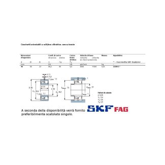 40 80 23 CUSCINETTO MARCHIO SKF O FAG