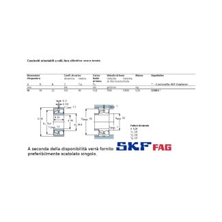 45 85 23 CUSCINETTO MARCHIO SKF O FAG