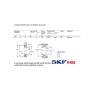 25 62 24 CUSCINETTO MARCHIO SKF O FAG