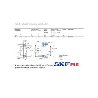 85 150 30,5 CUSCINETTO MARCHIO SKF O FAG