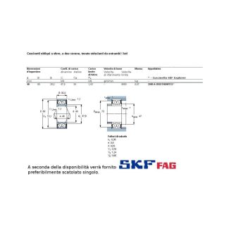 40 80 30,2 CUSCINETTO MARCHIO SKF O FAG