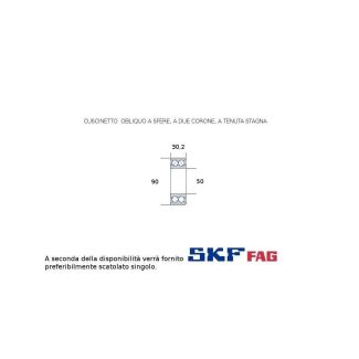 50 90 30,2 CUSCINETTO SKF