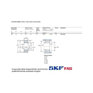 15 42 19 CUSCINETTO MARCHIO SKF O FAG