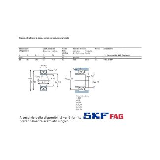 35 80 34,9 CUSCINETTO MARCHIO SKF O FAG