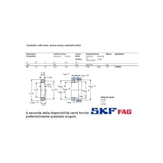 33108/Q CUSCINETTO MARCHIO SKF O FAG