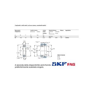 55 100 35 CUSCINETTO MARCHIO SKF O FAG